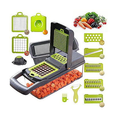 Diventa creativo in cucina con il nostro taglierino manuale di frutta e verdura 12 in 1