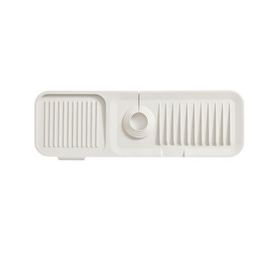 Matera di fondo in silicone impermeabile per bagno e cucina Rubinetto da tavolo Grigio chiaro