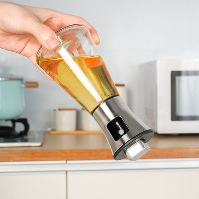 Bottiglia di spruzzo per olio in acciaio inossidabile da 200 ml per cucina e attività all'aperto