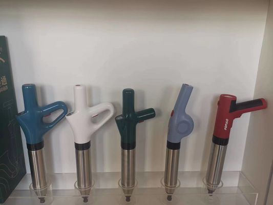 Stocked Toilet Plunger Air Pressure Plumbing Air gun Drain Blaster for Unclogged Toilets (Plugner per bagni a scarico a scarico)