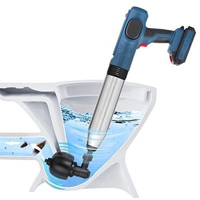 Stocked Toilet Plunger Air Pressure Plumbing Air gun Drain Blaster for Unclogged Toilets (Plugner per bagni a scarico a scarico)