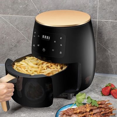 Funzione con indicatore luminoso 4.5L 6L Non aderente superficie di cottura friggitrice senza olio