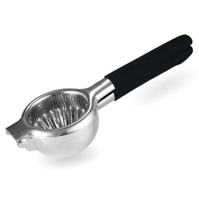 340G Limone Citrus Press Juicer con costruzione in acciaio inossidabile e maniglia di silicone morbido