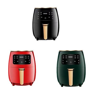 Funzione con indicatore luminoso 4.5L 6L Non aderente superficie di cottura friggitrice senza olio