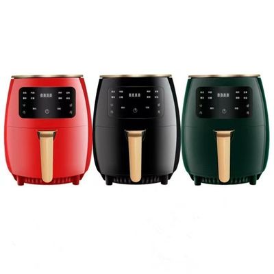 Funzione con indicatore luminoso 4.5L 6L Non aderente superficie di cottura friggitrice senza olio