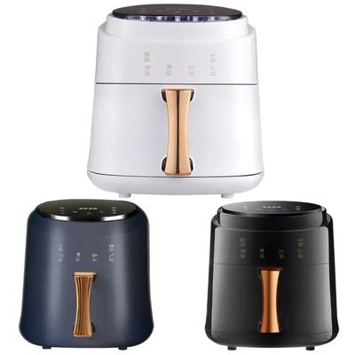 6L 3L touch screen Double Air Fryer Electric Deep Fryer Oven Smart Rack senza olio Air Fryer Plastica