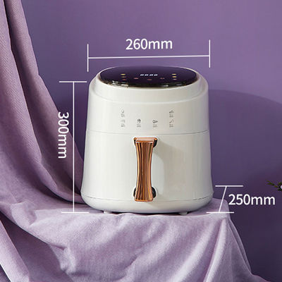 6L 3L touch screen Double Air Fryer Electric Deep Fryer Oven Smart Rack senza olio Air Fryer Plastica