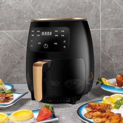 4.5L 6L Silver Crest Air Fryer senza olio Segreto di pasti deliziosi e sani
