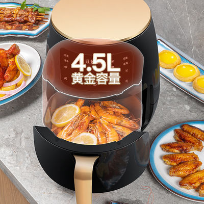 4.5L 6L Silver Crest Air Fryer senza olio Segreto di pasti deliziosi e sani