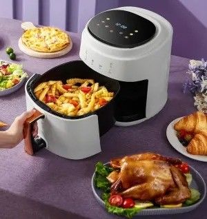 Commerciale Le friggitrici ad aria a 8 litri in acciaio inossidabile per cucinare