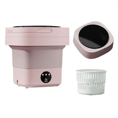 Vasca di plastica completamente automatica Mini Lavatrice pieghevole portatile per calze intima
