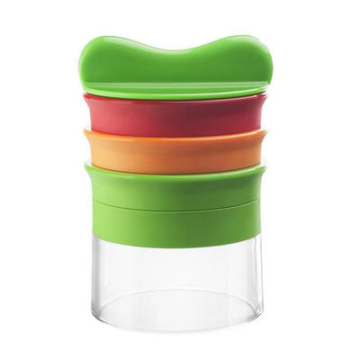 Spiralizzatore Set di taglio Julienne grossolano e sottile 3 in 1 Tagliatrice manuale di verdure per arancio
