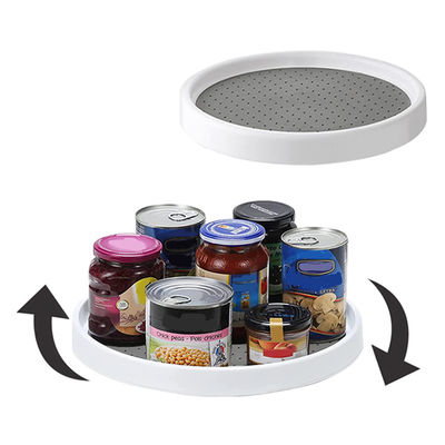 Organizzatore giradischi di plastica per cucina per spezie e frutta