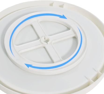 Organizzatore giradischi di plastica per cucina per spezie e frutta
