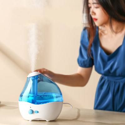 Umidificatore ad ultrasuoni silenzioso a sussurro di 28 dB per camera da letto e umidificatori d'aria a nebbia fredda