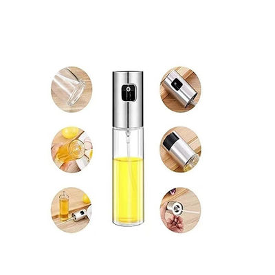 304 Acciaio inossidabile Spray per olio atomizzato Spray per bottiglia di olio portatile per cucina domestica