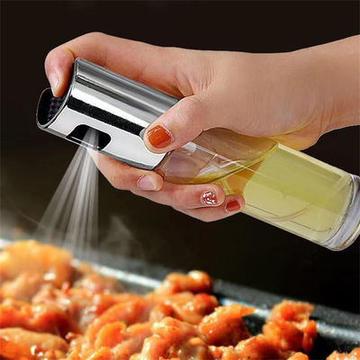 304 Acciaio inossidabile Spray per olio atomizzato Spray per bottiglia di olio portatile per cucina domestica