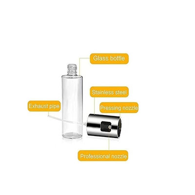 304 Acciaio inossidabile Spray per olio atomizzato Spray per bottiglia di olio portatile per cucina domestica