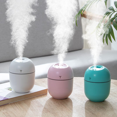 Umidificatore d'aria portatile ad ultrasuoni da 220 ml con lampada notturna a LED e diffusore di aroma USB