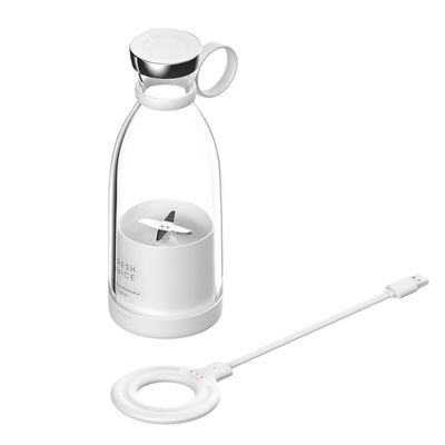 Succatore portatile ricaricabile USB blender 350ml 4 lame rosa mini elettrico per i viaggi