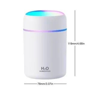 Logo del cliente Mini Atomizer ad ultrasuoni USB Umidificatore d'aria per la scuola di auto di casa hotel