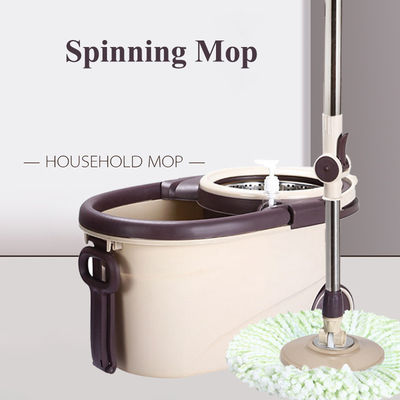 360 gradi di rotazione di microfibra spinning mop e secchio set per la pulizia regolabile