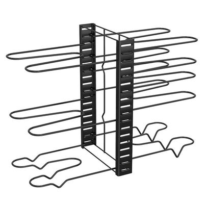 Cucina regolabile Arredamento vaso e organizzatore di padelle 8 livello Rack con 3 metodi fai-da-te
