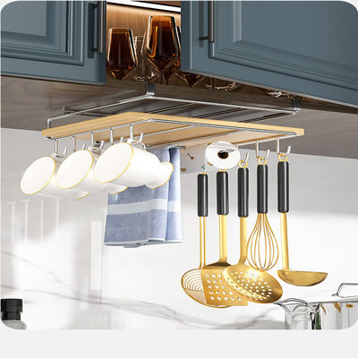 Portachiavi da cucina in acciaio inossidabile scaffalature Display per gabinetti a parete