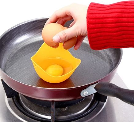 Coppe di caccia alle uova in silicone per microonde Cucine per pentole campione campione gratuito Strumenti per uova