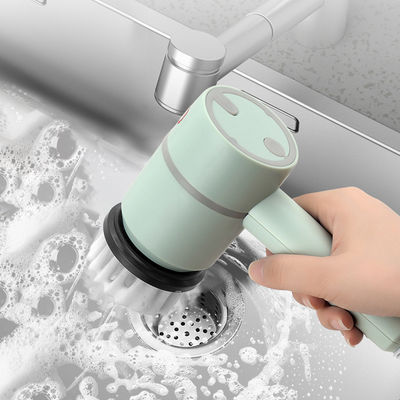 Spazzolino elettrico per la vasca da bagno 6 in 1 Spazzolino per vasca da bagno e cucina portatile