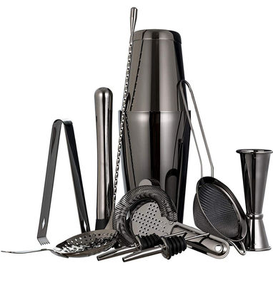 Classico Disegno 11 pezzi Kit Barista Cocktail Fumatore Set 750ml/600ml per la produzione