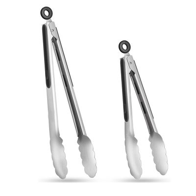 2 pezzi in acciaio inossidabile set colorato scatola BBQ utensili da forno con set di utensili sostenibili