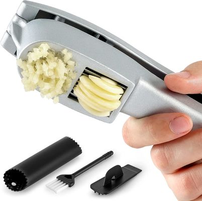 Campione gratuito 2 in 1 Manuale Pressa all'aglio Minceur Cucina Trituratore di aglio Trituratore Portatile Aglio Triturazione Macinatore Macinatore Strumenti per ortaggi
