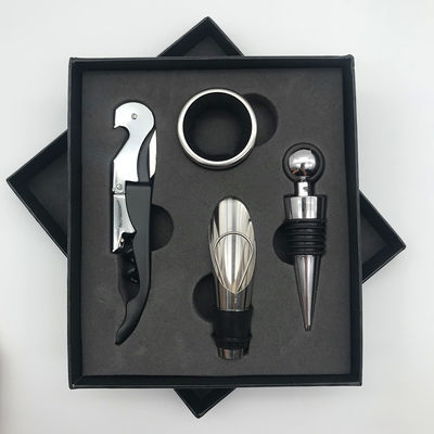 Acciaio inossidabile Red Seahorse Knife Gift Box Bar Tools Type Corkscrew Wine Opener Set