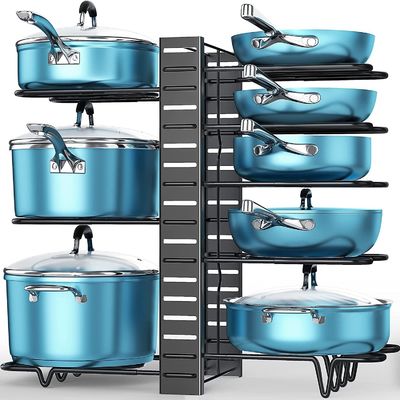 Rack di ferro pieghevole funzionale per la tavola da taglio della cucina