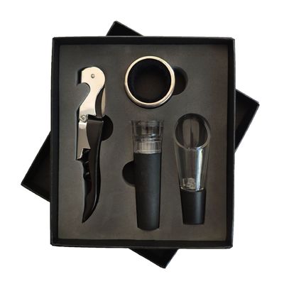 Acciaio inossidabile Red Seahorse Knife Gift Box Bar Tools Type Corkscrew Wine Opener Set