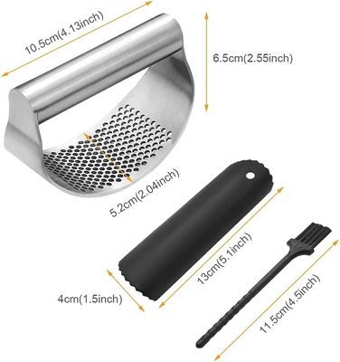 Gratter da cucina multi 120G scatola a colori 141G Aglio trituratore e frantumatore per facile spremitura