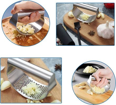 Gratter da cucina multi 120G scatola a colori 141G Aglio trituratore e frantumatore per facile spremitura