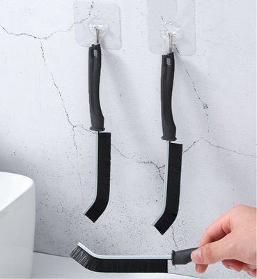 Spazzola di pulizia per finestre e bagni bianca con lucciole dure per una pulizia efficace