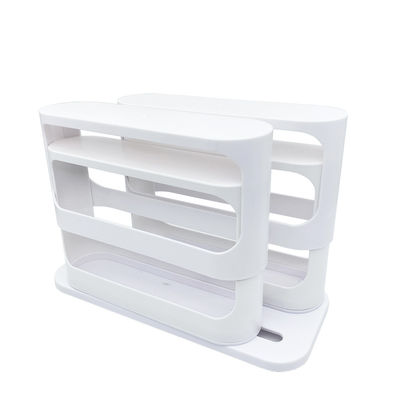 Conveniente rotation 2 Tier Rotating Spice Rack per lo stoccaggio di armadietti da cucina