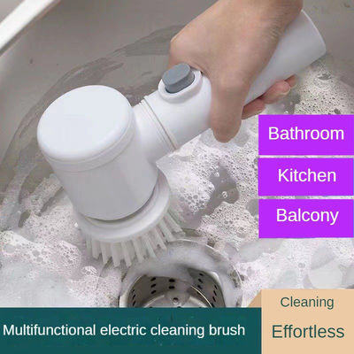 Pulizzatore elettrico a rotazione 8 in 1 per cucina bagno e lavanderia lavandino