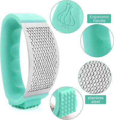 Prodotti da cucina compatti 11 * 5.1 * 7.2cm Pressa all'aglio in acciaio inossidabile per alimenti