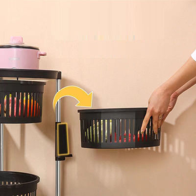 Organizza in modo efficiente il tuo armadietto da cucina con un deposito multifunzionale a 4 strati