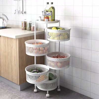 Conservatorio di cucina sostenibile 3/4/5 strati di ripiani di verdura rotanti per una casa più verde