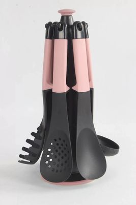 Accesso senza sforzo agli utensili con set di nylon a 6 pezzi e supporto di stoccaggio rotante