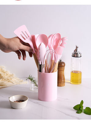 33 pezzi di utensili da cucina non appiccicosi con pentole multicolori e cucchiaio di spatola cinese