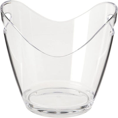 8L LED Acrilico Plastica Ice Bucket Stile di design moderno per la festa Bar Bucket Tongs Tipo