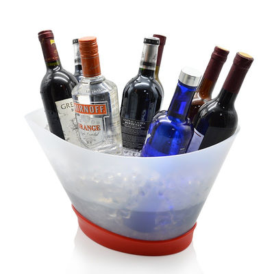 12L ricaricabile Light Up Painting Laser LED Ice Bucket per champagne e bottiglie di vino