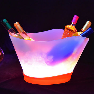 12L ricaricabile Light Up Painting Laser LED Ice Bucket per champagne e bottiglie di vino