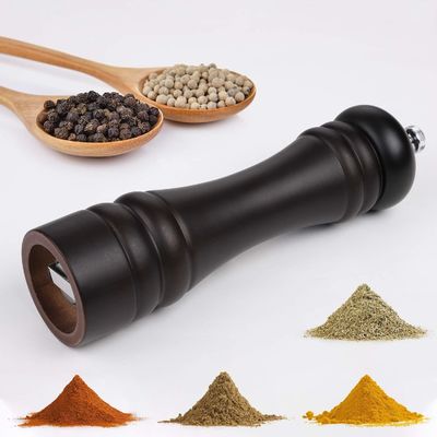 Manuale Ceramica Core Pepper Spice Grinder utensili da cucina di legno olandese in grinder di pepe riempito